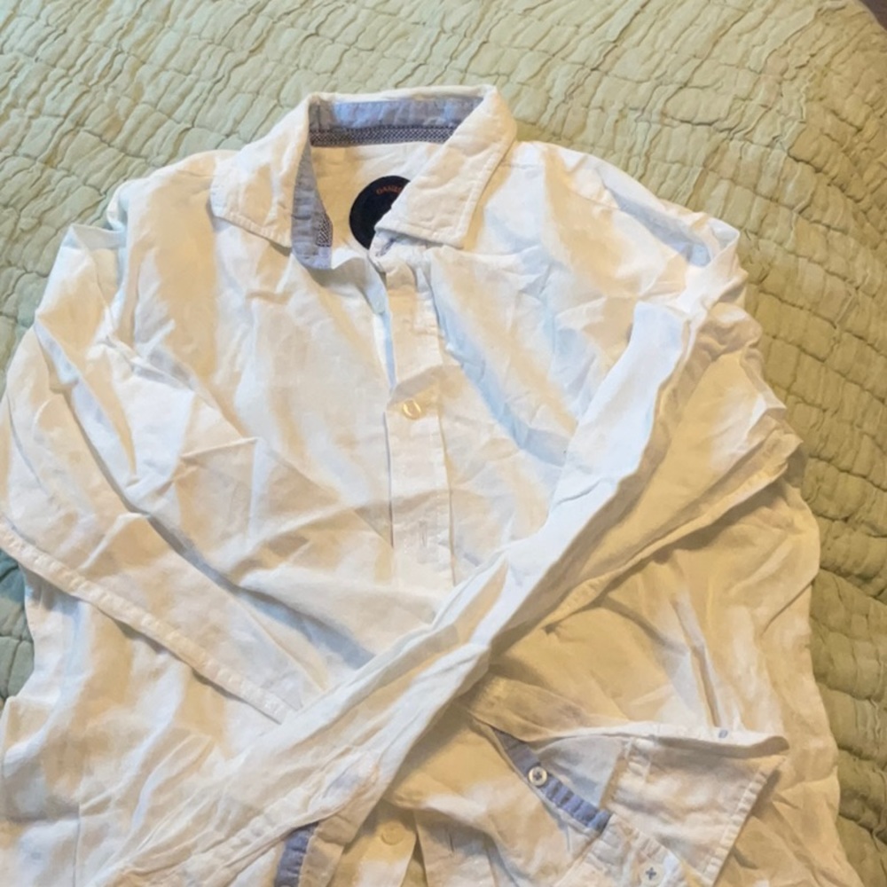Ganesh Luxury Lightweight linen dress shirt